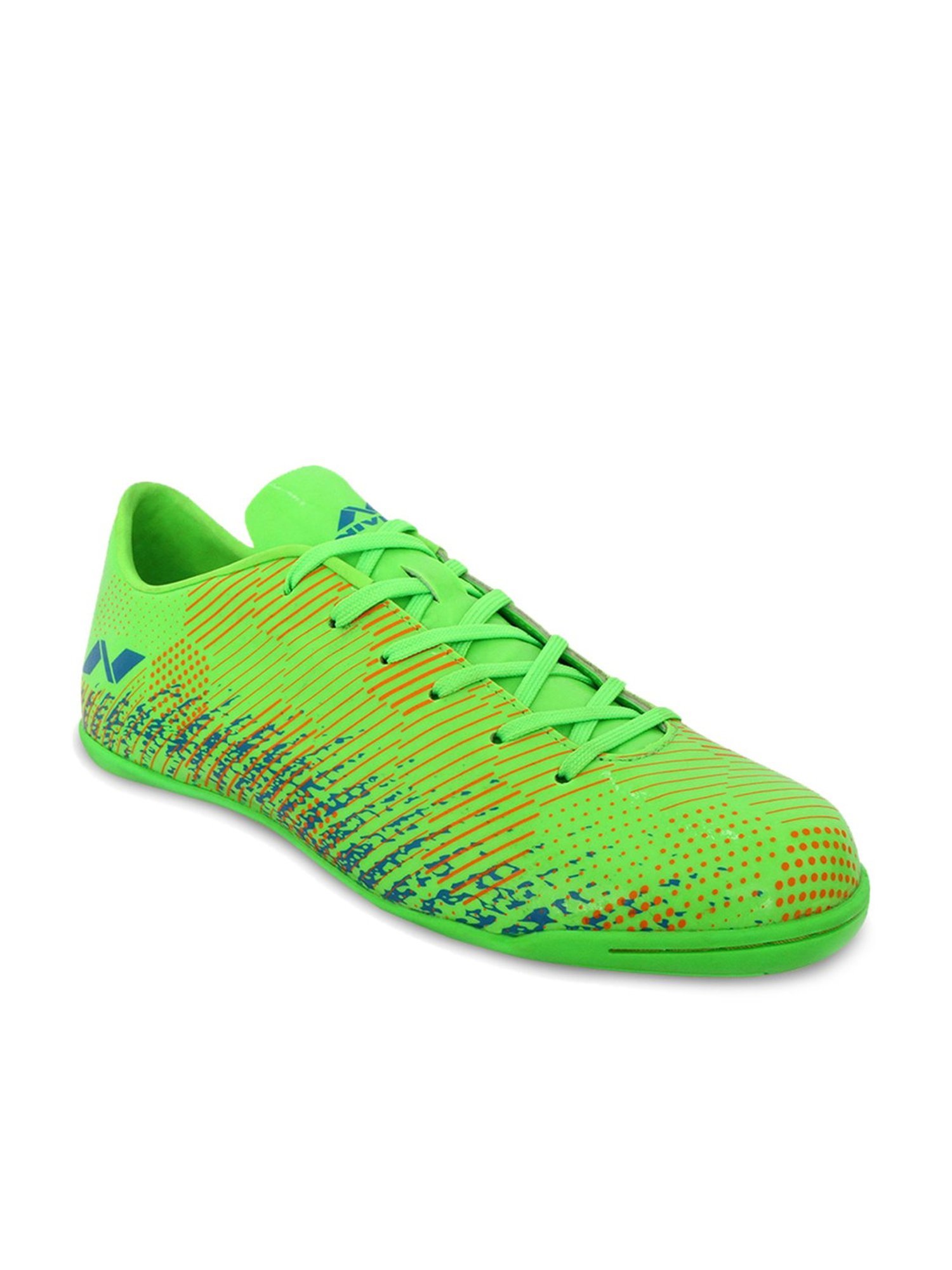 Nivia Men's Encounter 9.0 Futsal Neon Football Shoes
