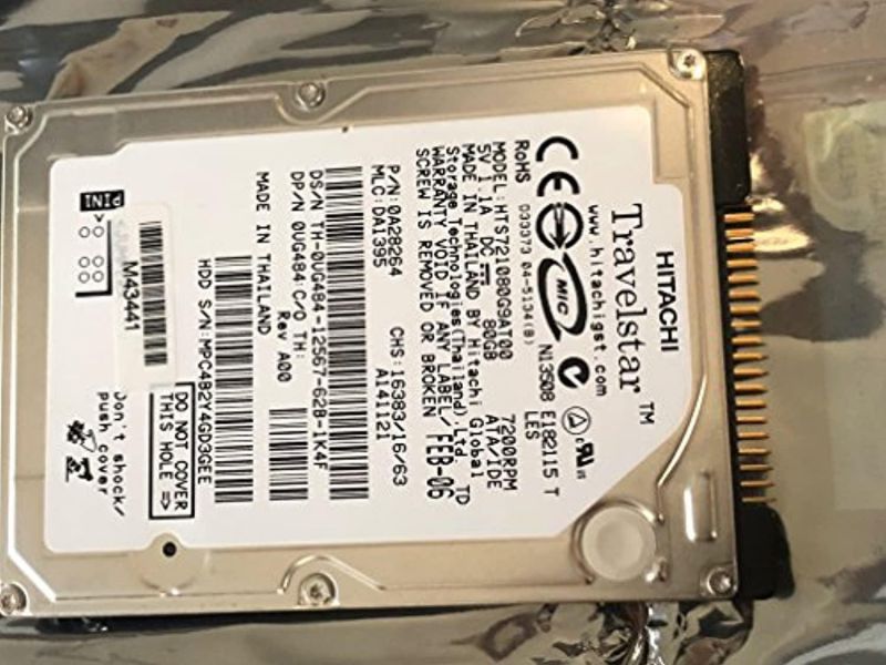 hts721080g9at00 hitachi travelstar 7k100 hard drive hts721080g9at00