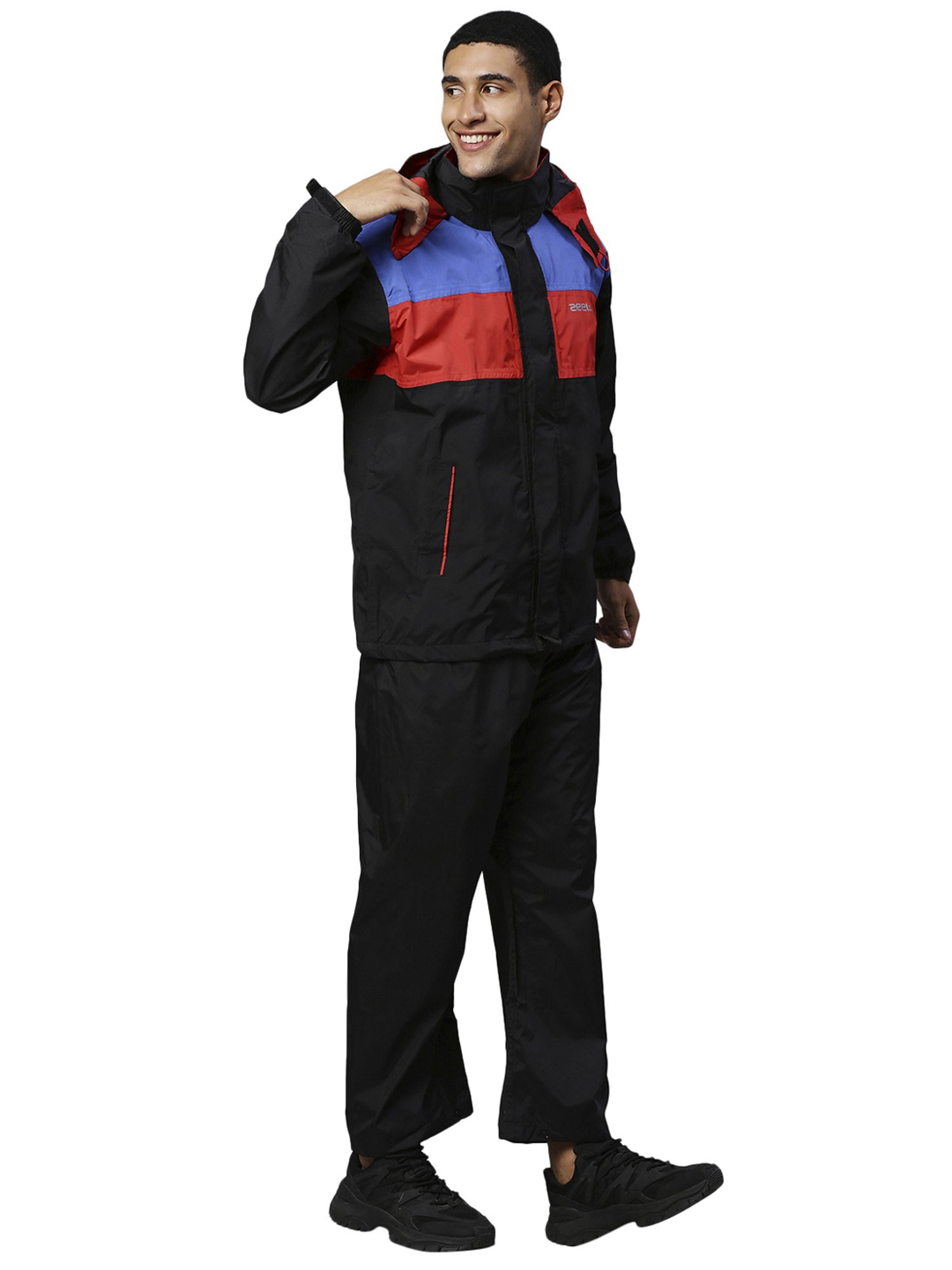 Zeel Multicoloured Raincoat Set