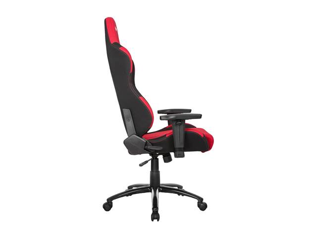 AKRacing Core Series EX Wide Fabric Gaming Chair, 3D Arms, 180 Degrees Recline - Black/Red (AK-EXWIDE-BK/RD)