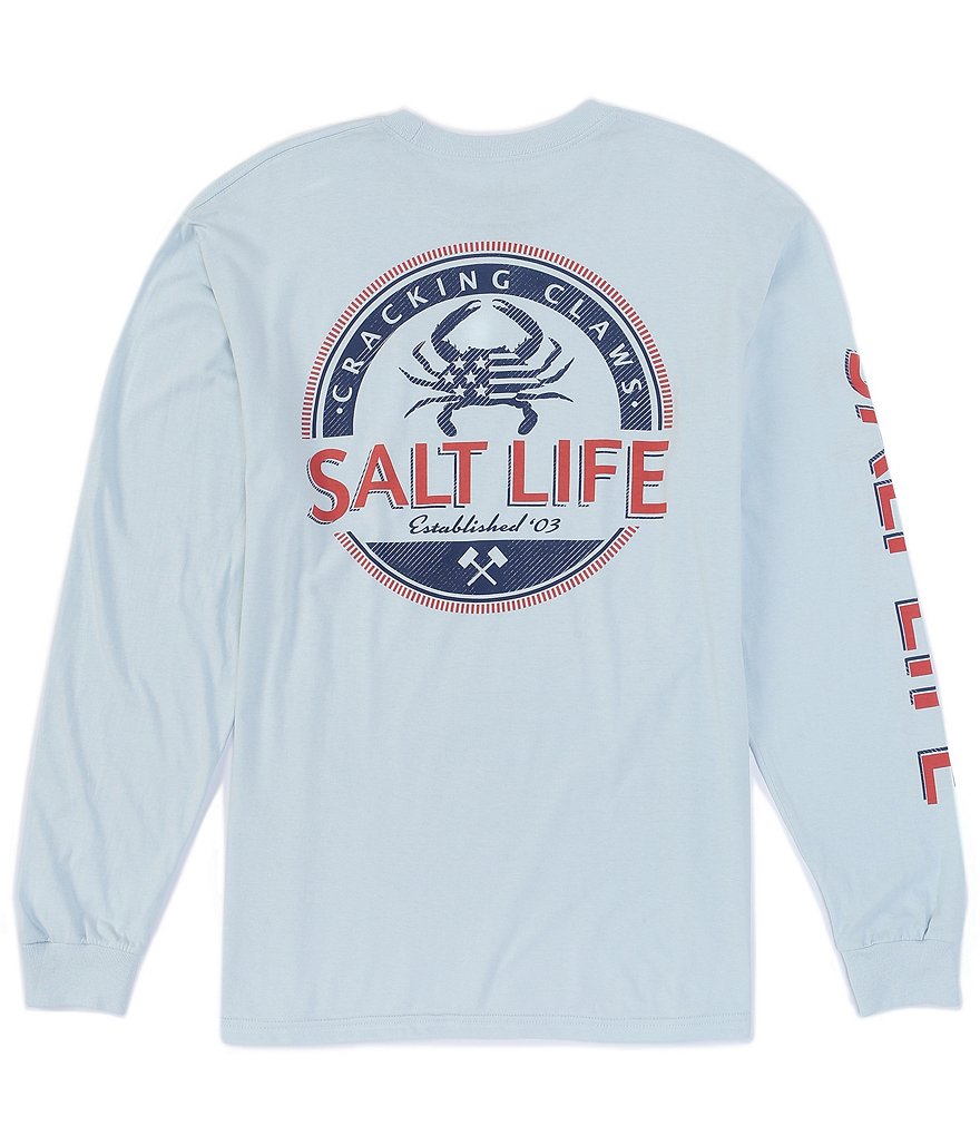 Salt Life Black Fin Long-Sleeve Tee