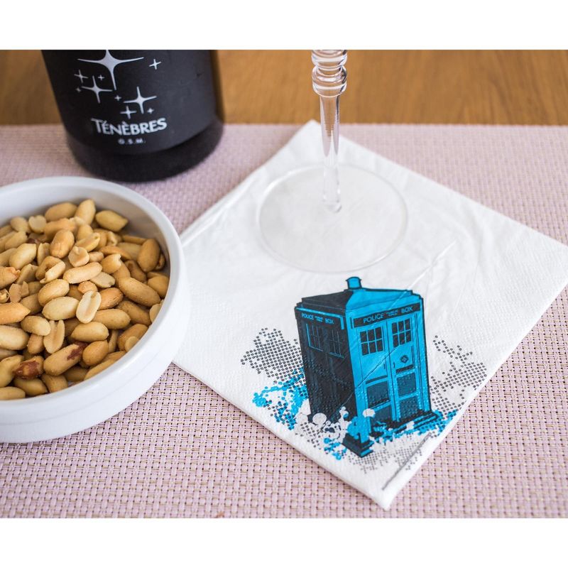 Seven20 Doctor Who TARDIS Anthony Dry Napkin Set