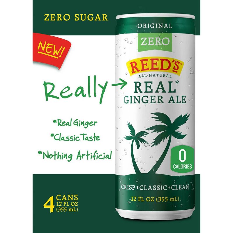 Zevia Cream Soda Zero Calorie Soda - 6pk/12 fl oz Cans