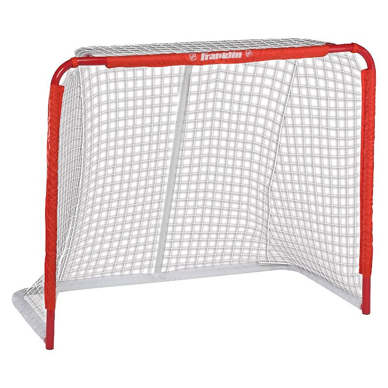 EZ Goal Folding Metal Hockey Goal with Targets - 6' x 4'