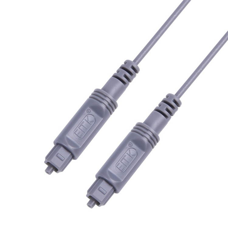 1m EMK OD2.2mm Digital Audio Optical Fiber Cable Plastic Speaker Balance Cable