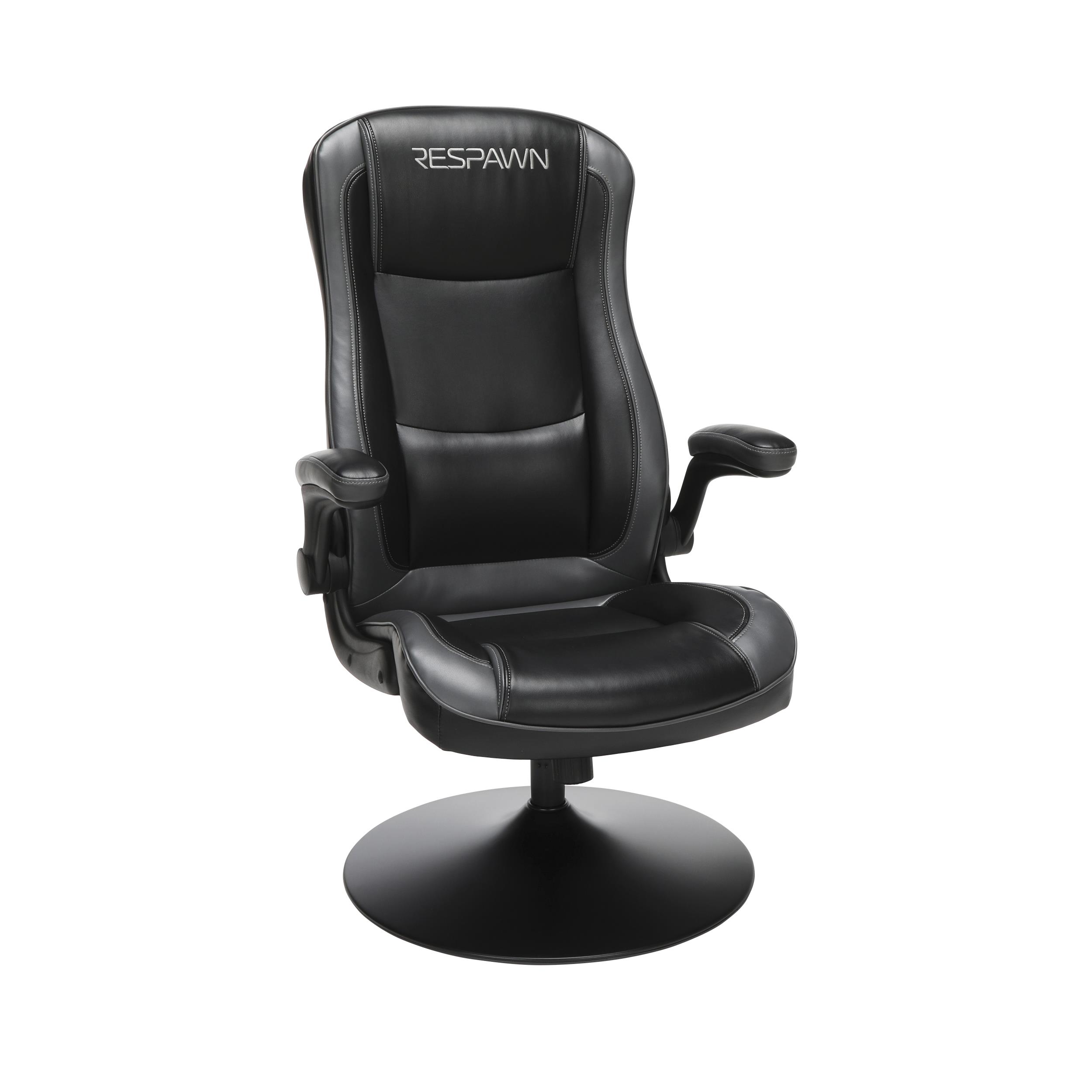 RESPAWN-800 Racing Style Gaming Rocker Chair, Rocking Gaming Chair, in Blue (RSP-800-BLK-BLU)
