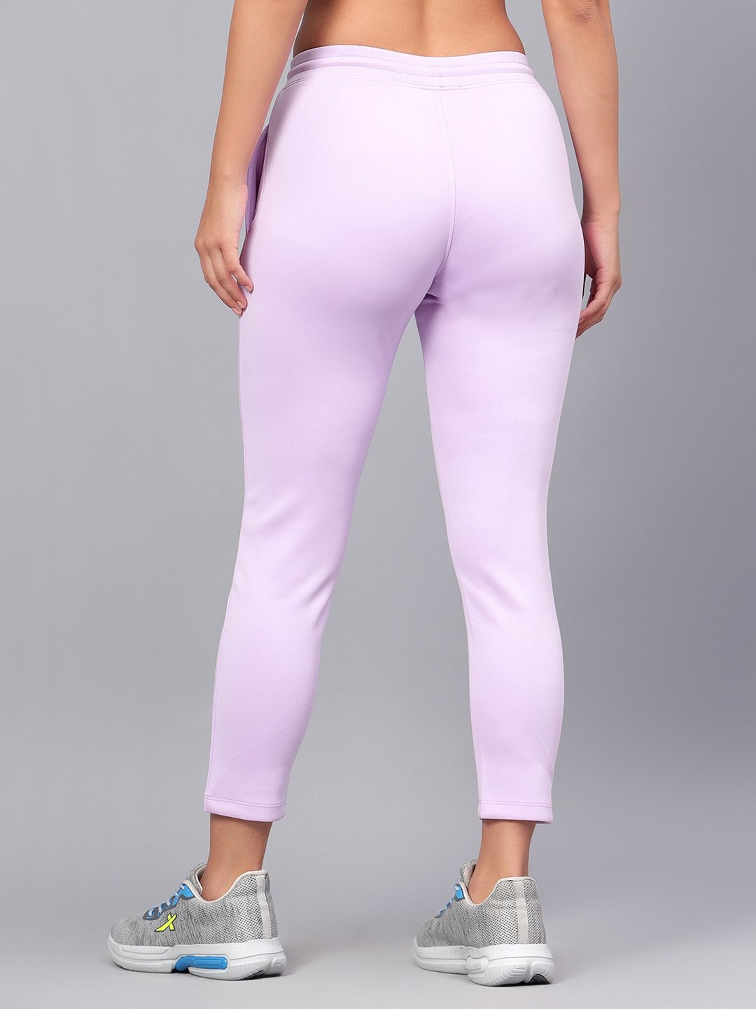 Vector X Lavender Regular Fit Mid Rise Track Pants