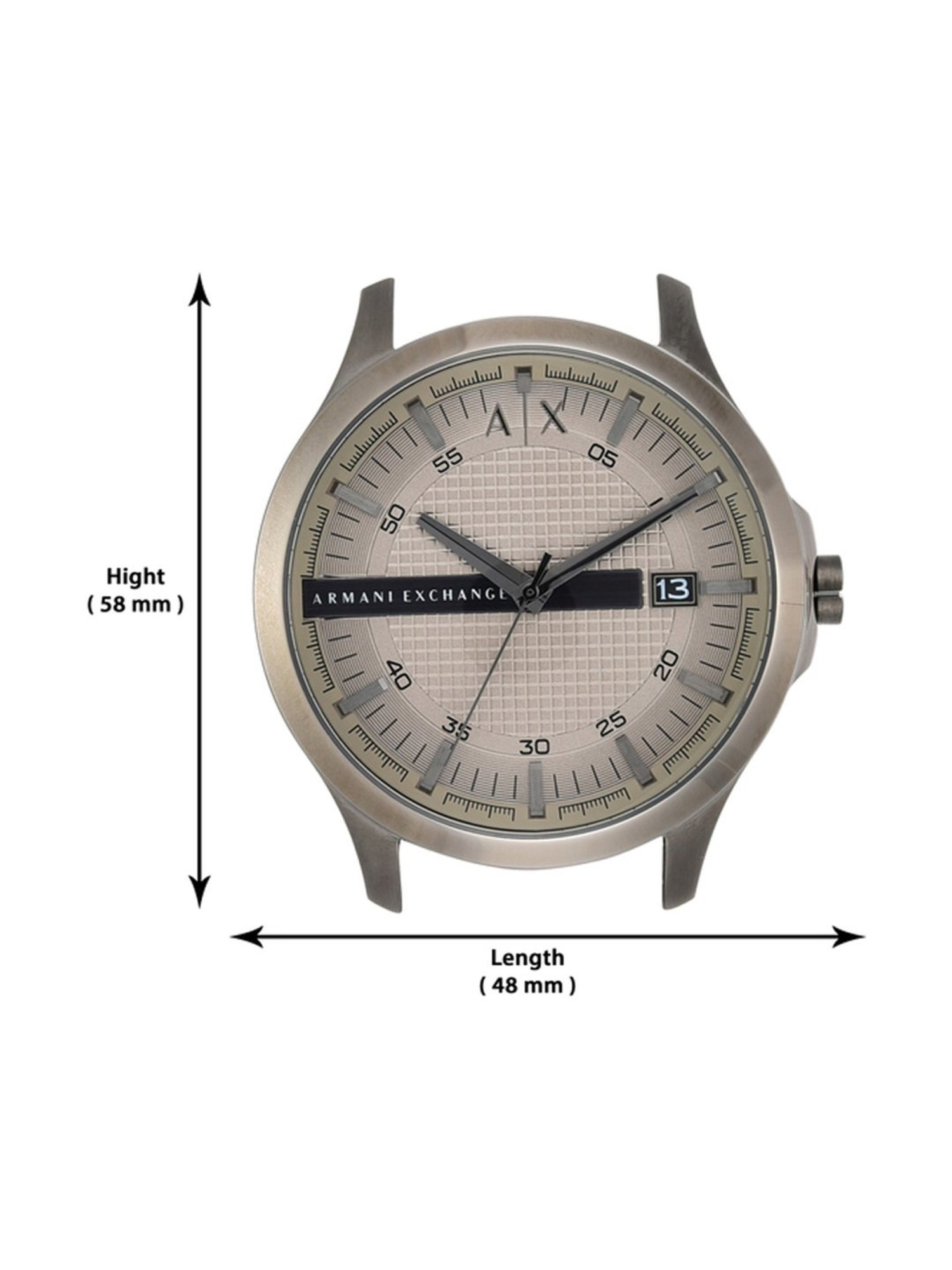 Armani Exchange Gun-Metal Watch AX2194