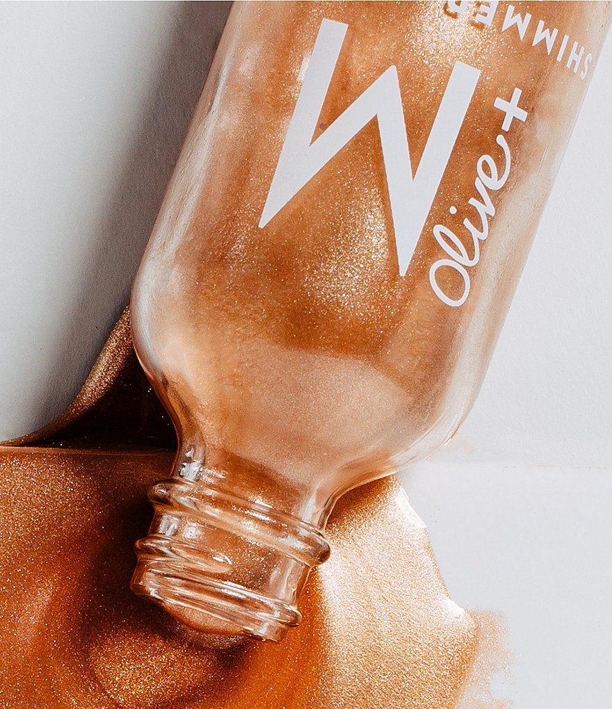 Olive + M Shimmer and Glow Body Oil, 2 oz.
