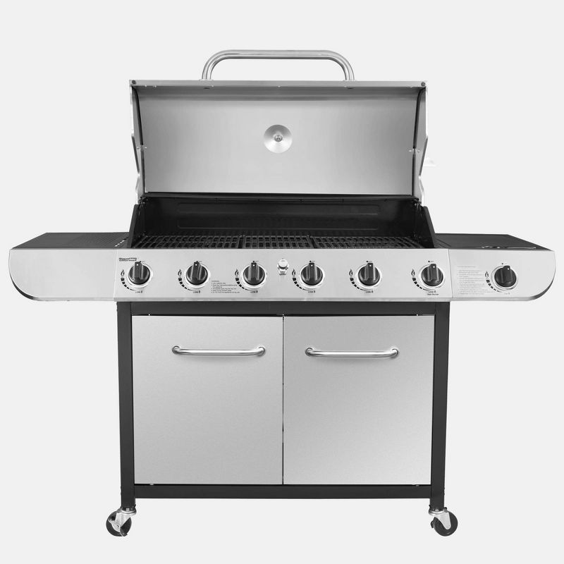Classic 6-Burner LP Stainless Steel Gas Grill Model SG6002 - Royal Gourmet