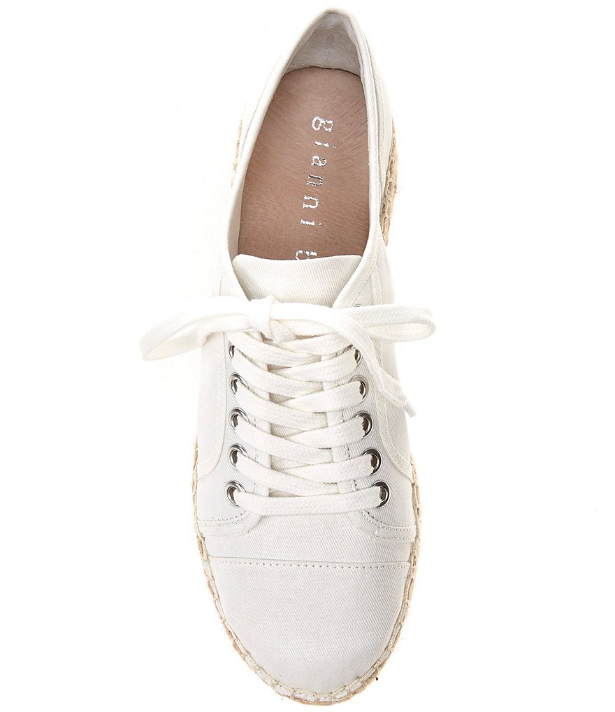 Gianni Bini Norajeanne Canvas Platform Espadrille Sneakers