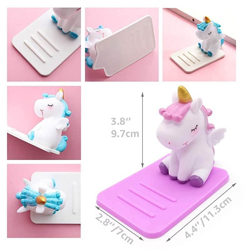 Phone Holder - 3 Pack Adjustable Stand - Lovely Animal Desktop Cell Phone Stand, Creative Cartoon Multi-Function Desk Phone Stand, Smartphone Dock, Accessories Desk, Gift for Girl