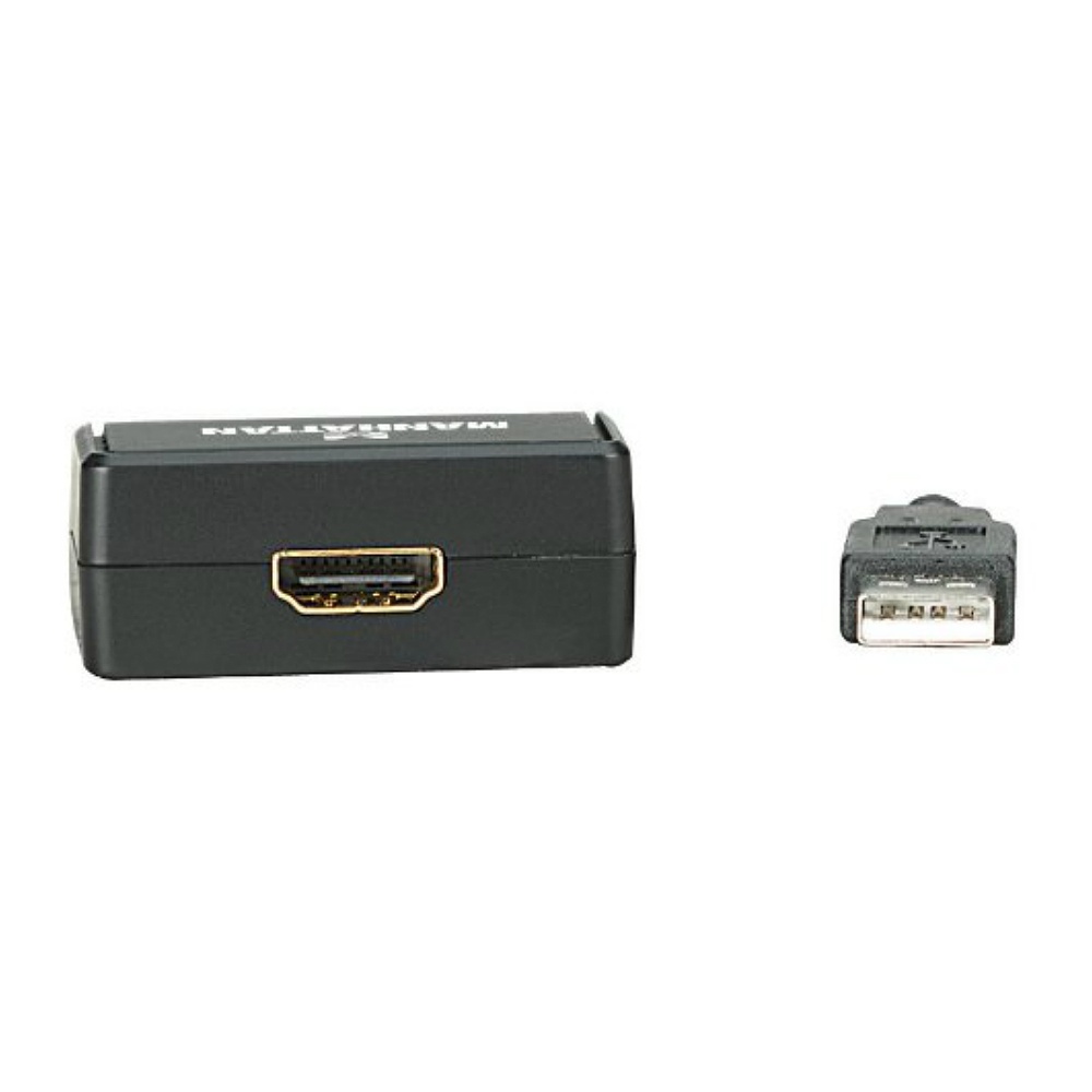 Manhattan Products 151061B Manhattan USB 2.0 to HDMI Adapter, Easily Converts USB Video 151061