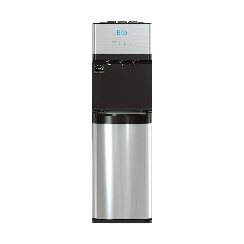 Brio Self Cleaning Bottleless Water Cooler Dispenser with Filtration 2 Free Replacements