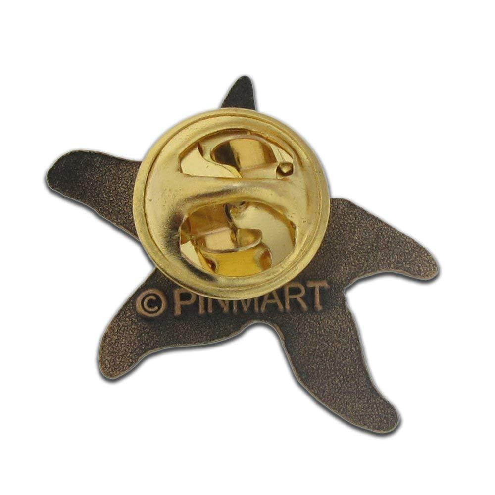 PinMart Starfish Lapel Pin on Starfish Story Card Make A Difference Gift