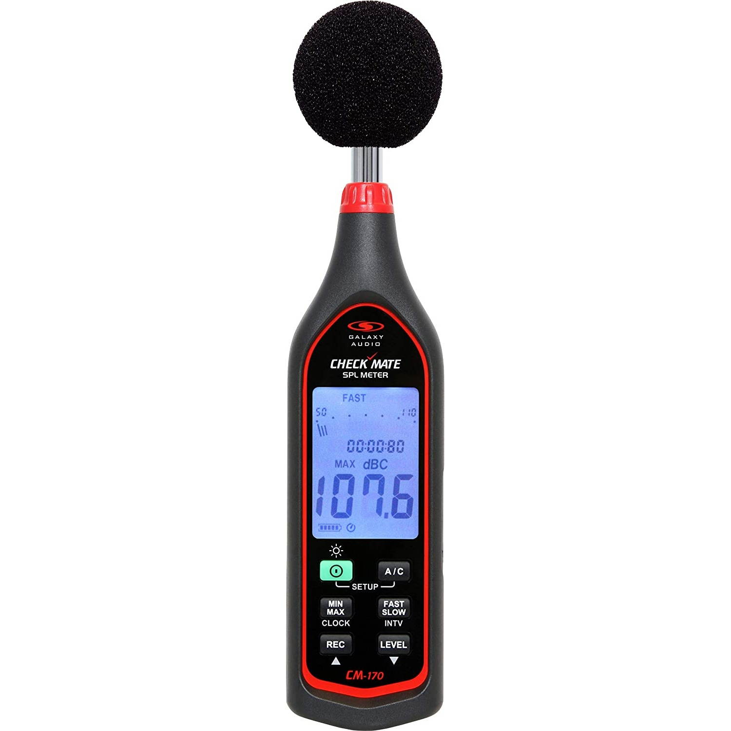 Galaxy Audio CM-170New Products Speaker Accessories Check Mate SPL Meters