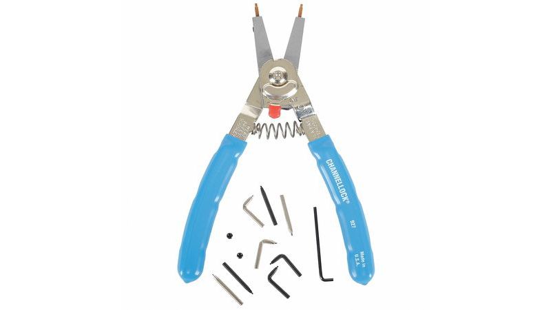 CHANNELLOCK 927 Retaining Ring Plier,Convertible,1 pc.