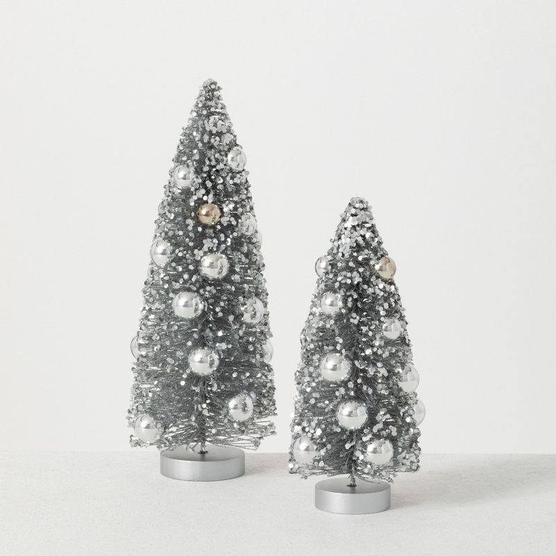 Home Heritage Snowdrift Spruce 6.5 Foot Flocked Christmas Tree with White Lights