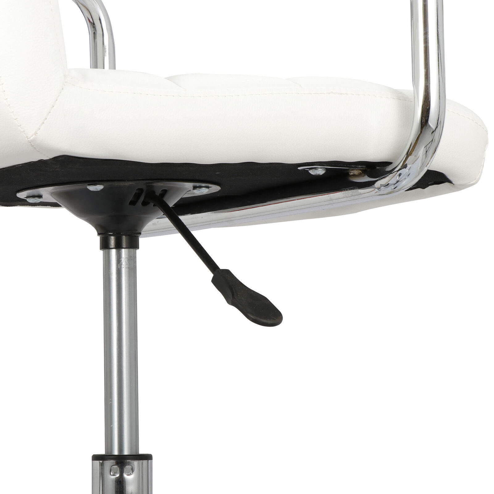 Modern Midback Armrests Office Chair Desk Office Chair with Wheels Swivel Chair Adjustable Height