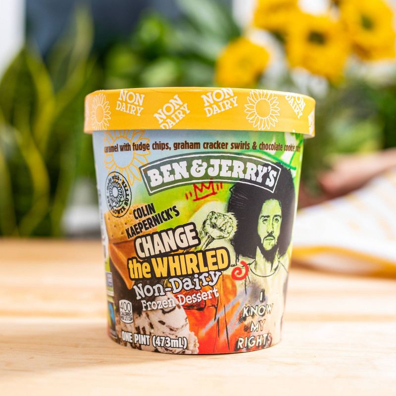 Ben & Jerry's Colin Kaepernick's Change The Whirled Non-Dairy Frozen Dessert - 16oz