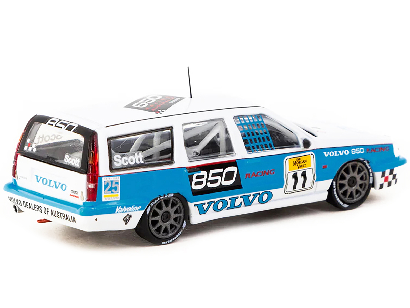 1996 Volvo 850 T5-R Black 1/43 Diecast Model Car by Solido