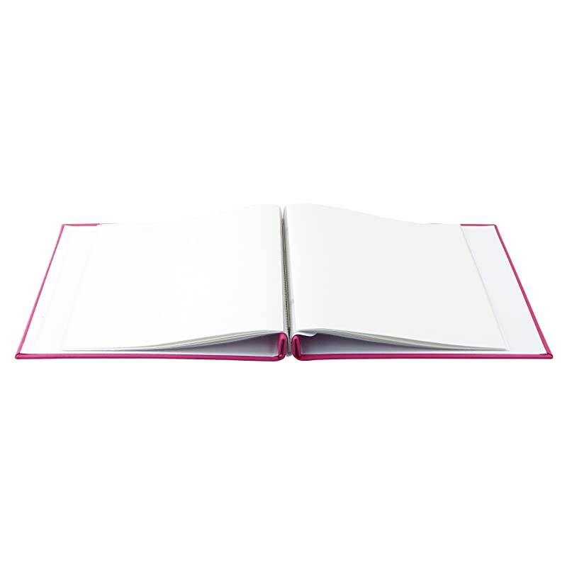 96x85 Inch Fashion Fabric Album with 8x8in Pages Pink 802816