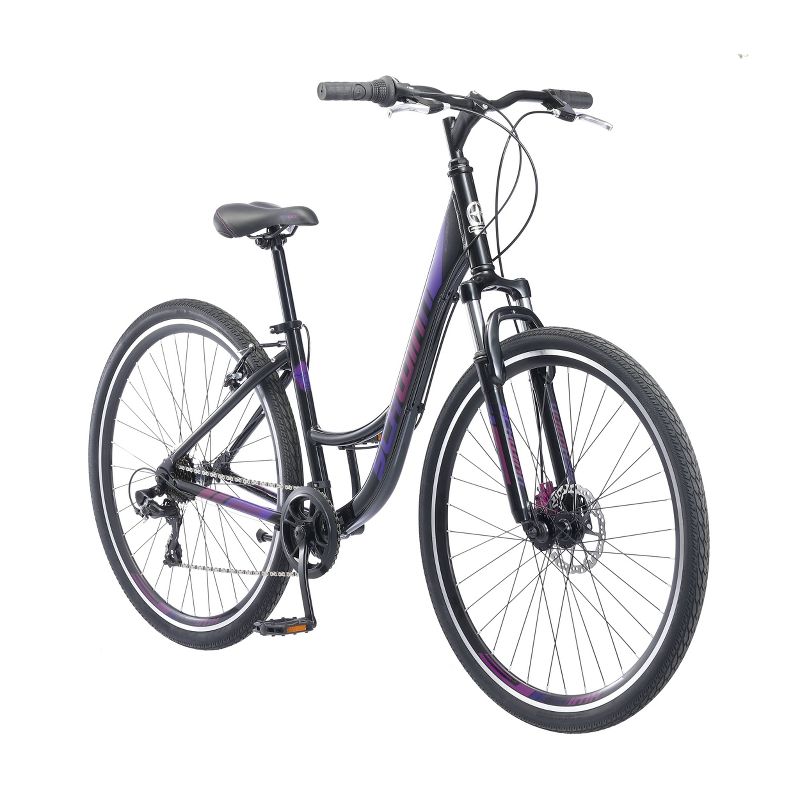 Schwinn Women's Adamson 700c/28" Hybrid Bicycle - Black