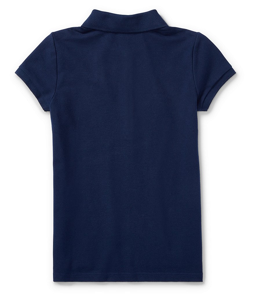 Polo Ralph Lauren Childrenswear Big Girls 7-16 Short-Sleeve Mesh Polo Shirt