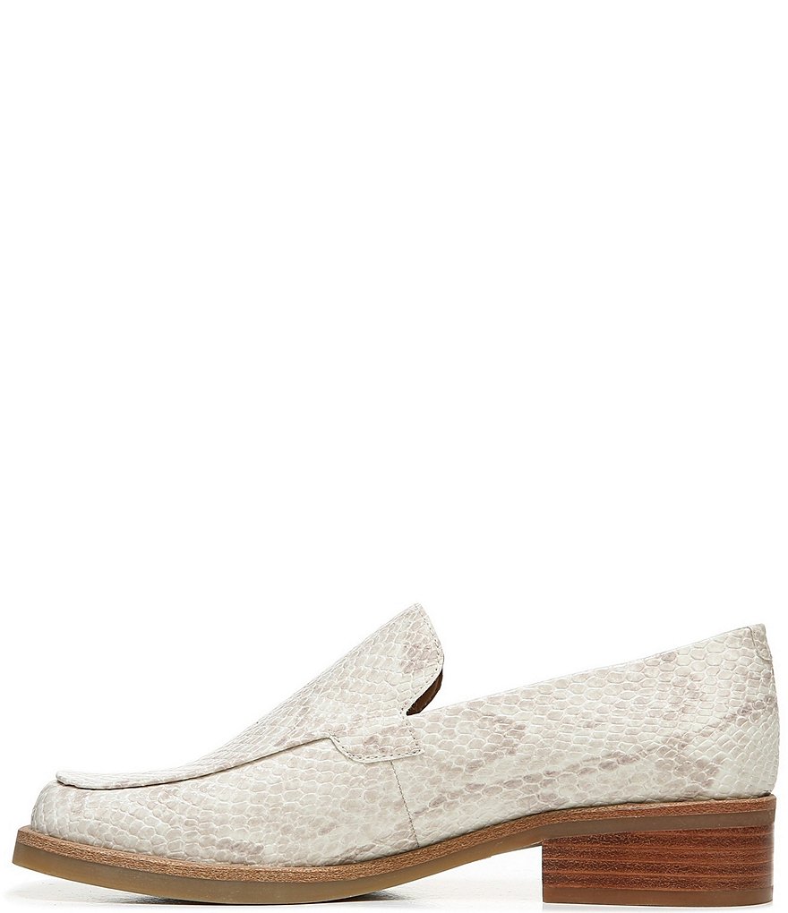 Franco Sarto Bocca Snake Print Loafers