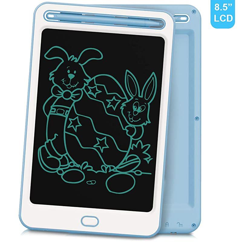 LCD Writing Tablet 85 inches Electronic Graphic Tablet Writing Drawing Doodle Board with Memory Lock for Home SchoolOffice