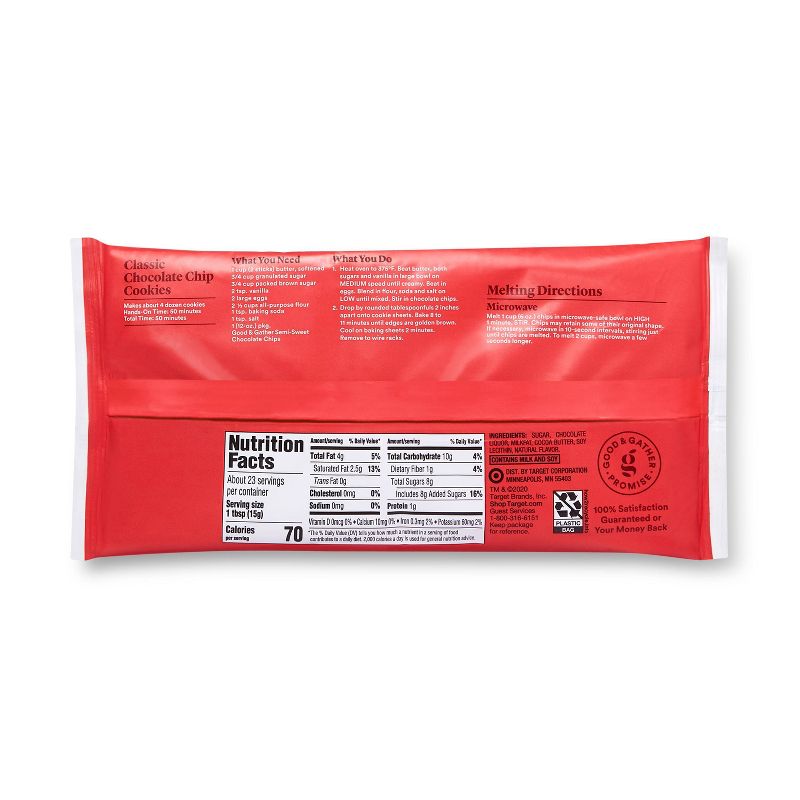 Semi Sweet Chocolate Morsels - 12oz - Good & Gather™