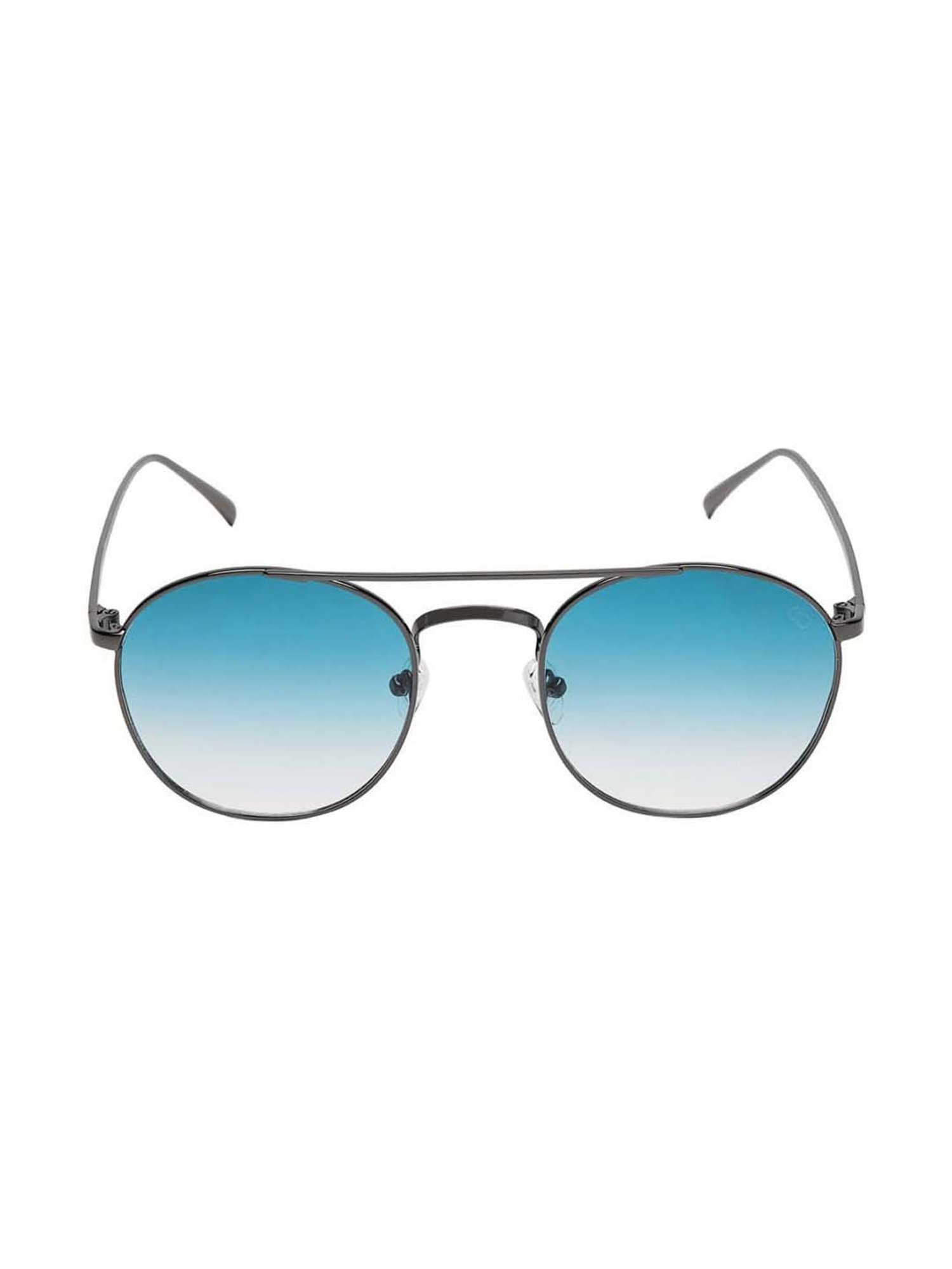 Gio Collection GM6207C11 Blue Round Sunglasses