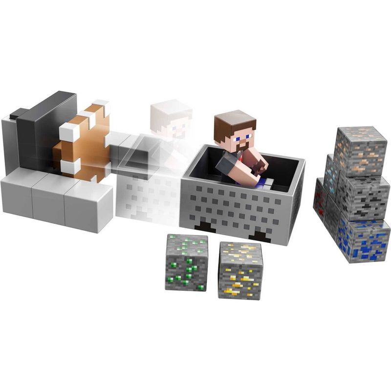 Minecraft Minecart Mayhem Playset