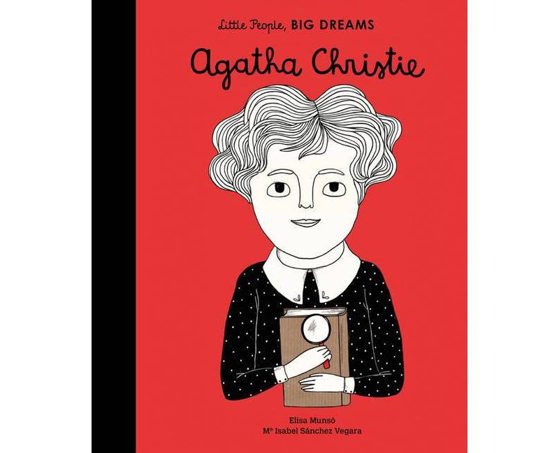 Agatha Christie - (Little People, Big Dreams) by  Maria Isabel Sanchez Vegara (Hardcover)