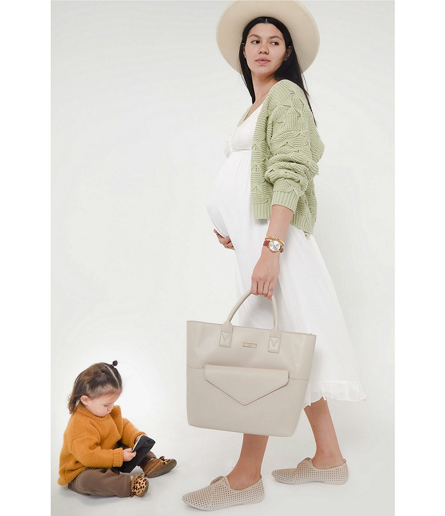 Ju-Ju-Be Eco Leather Zip Top Tote Bag