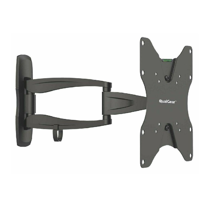 QualGear QG-TM-A-013 Universal Ultra Slim Low Profile Articulating Wall Mount for 23-42 Inches LED TV, Black