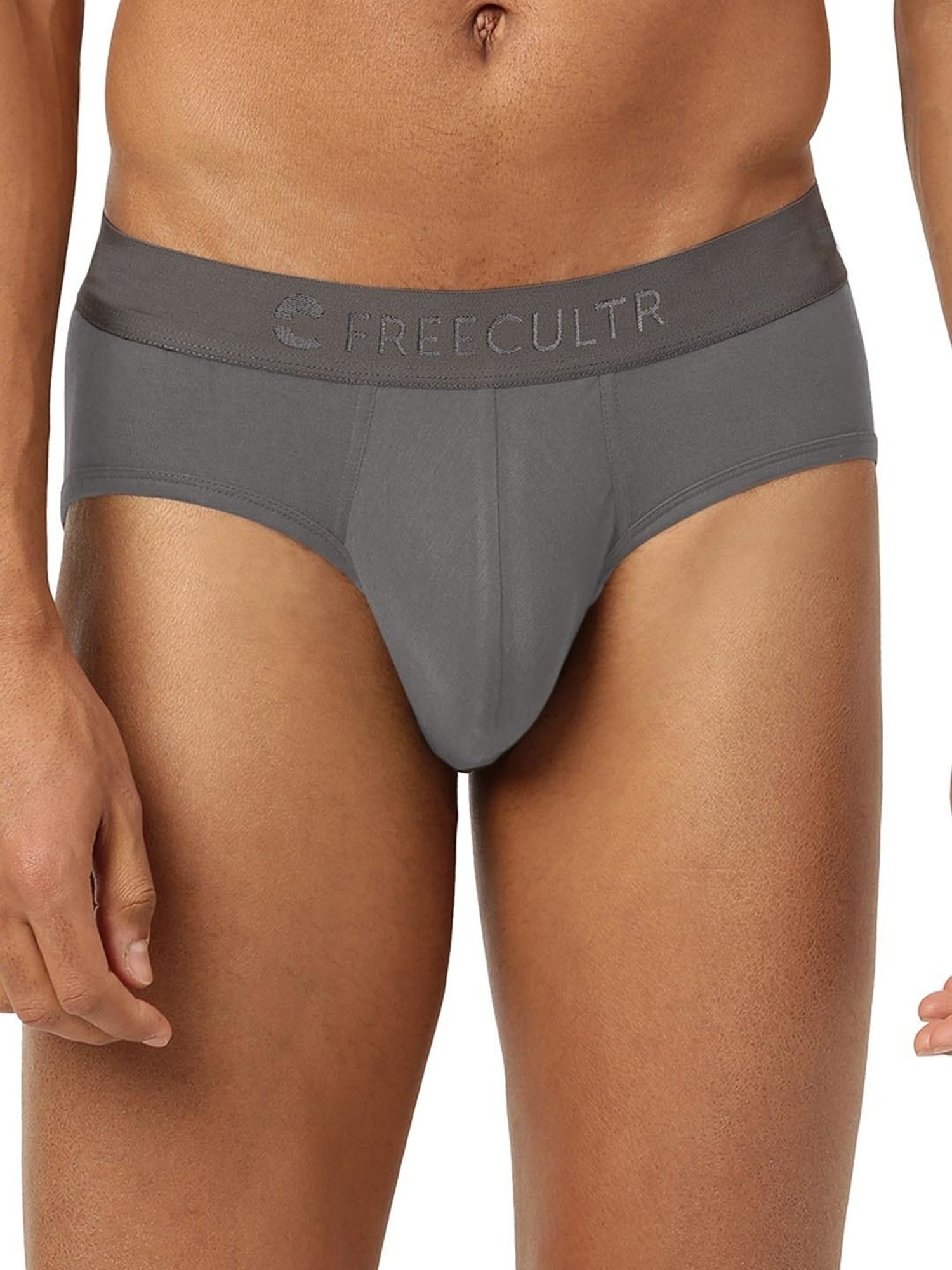 Freecultr Mist Grey Comfort Fit Briefs