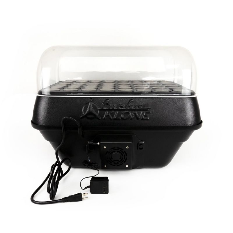 TurboKlone T48D Black Label Commercial Grade 48 Plant Cloner System with Humidity Dome and Built-In Cooling System