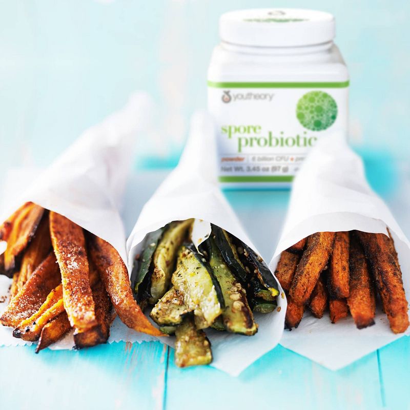 Youtheory Spore Probiotic Powder, 6 Billion CFU, 3.45 oz (97 g), Probiotics