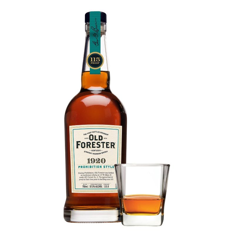 Old Forester 1920 Prohibition Style Bourbon Whiskey - 750ml Bottle