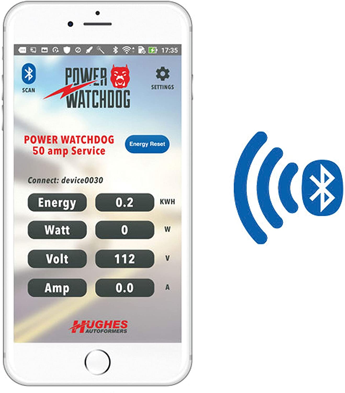 Hughes Autoformer 303305050-1 Power Watch Dog 50 AMP Surge Protector (PWD50)