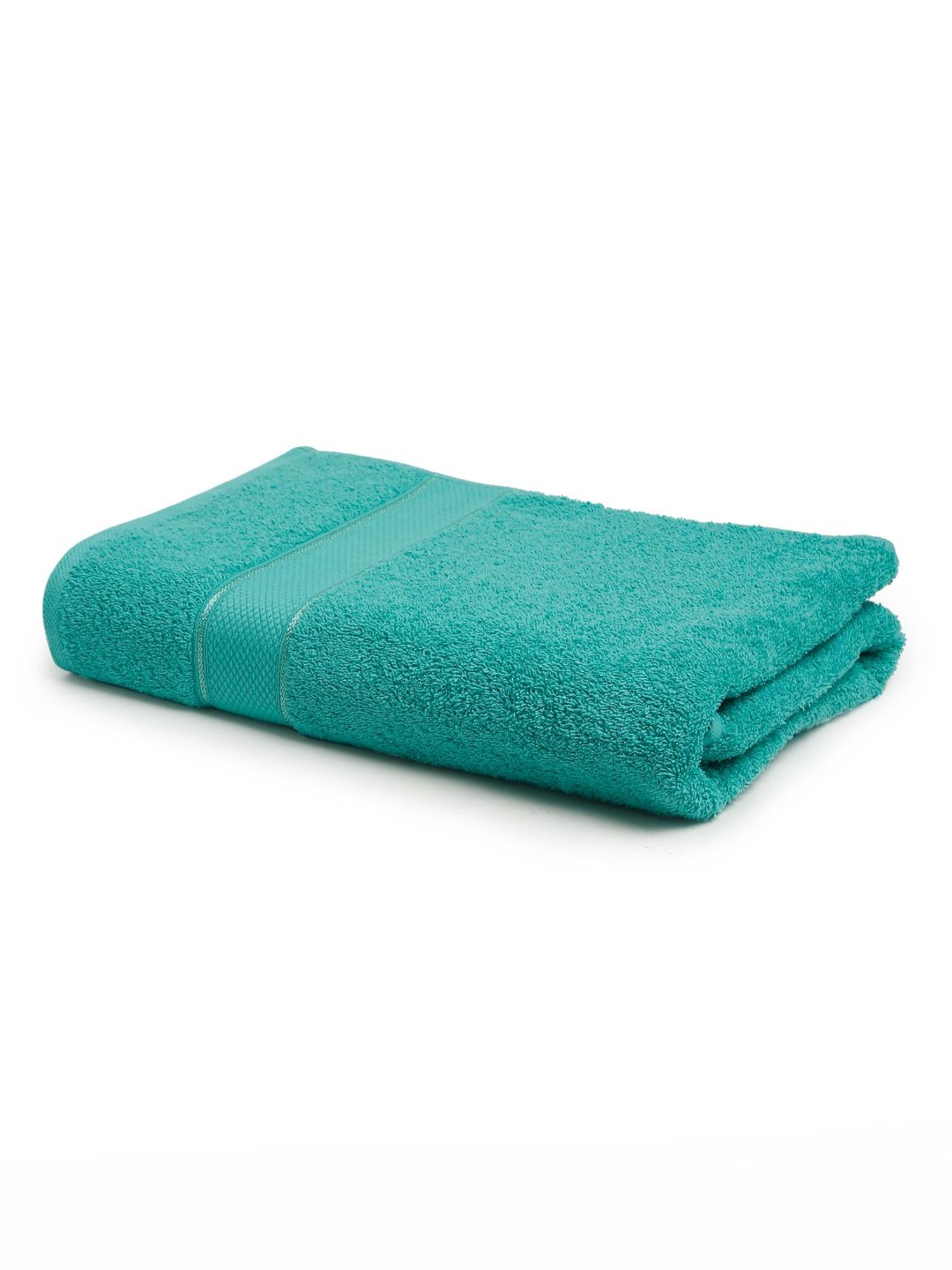Creeva Sea Green 525 GSM Cotton Bath Towel