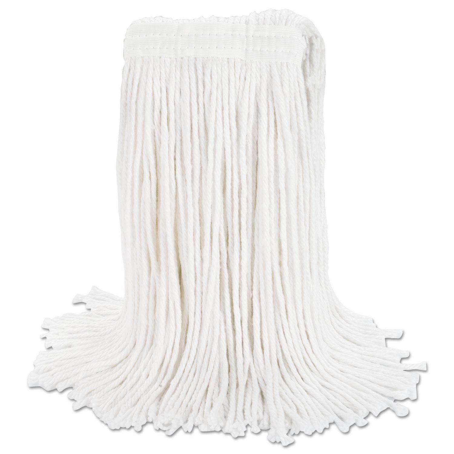 Boardwalk Cut-End Wet Mop Head Rayon No. 20 White 2020REA