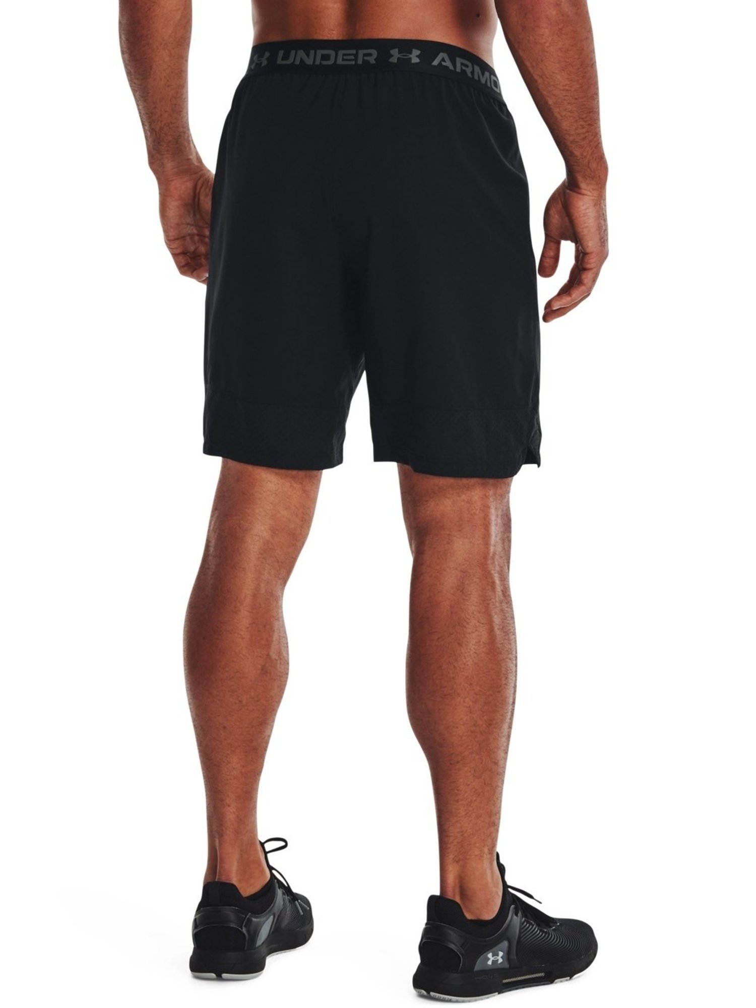 Adidas White Regular Fit Striped Sports Shorts