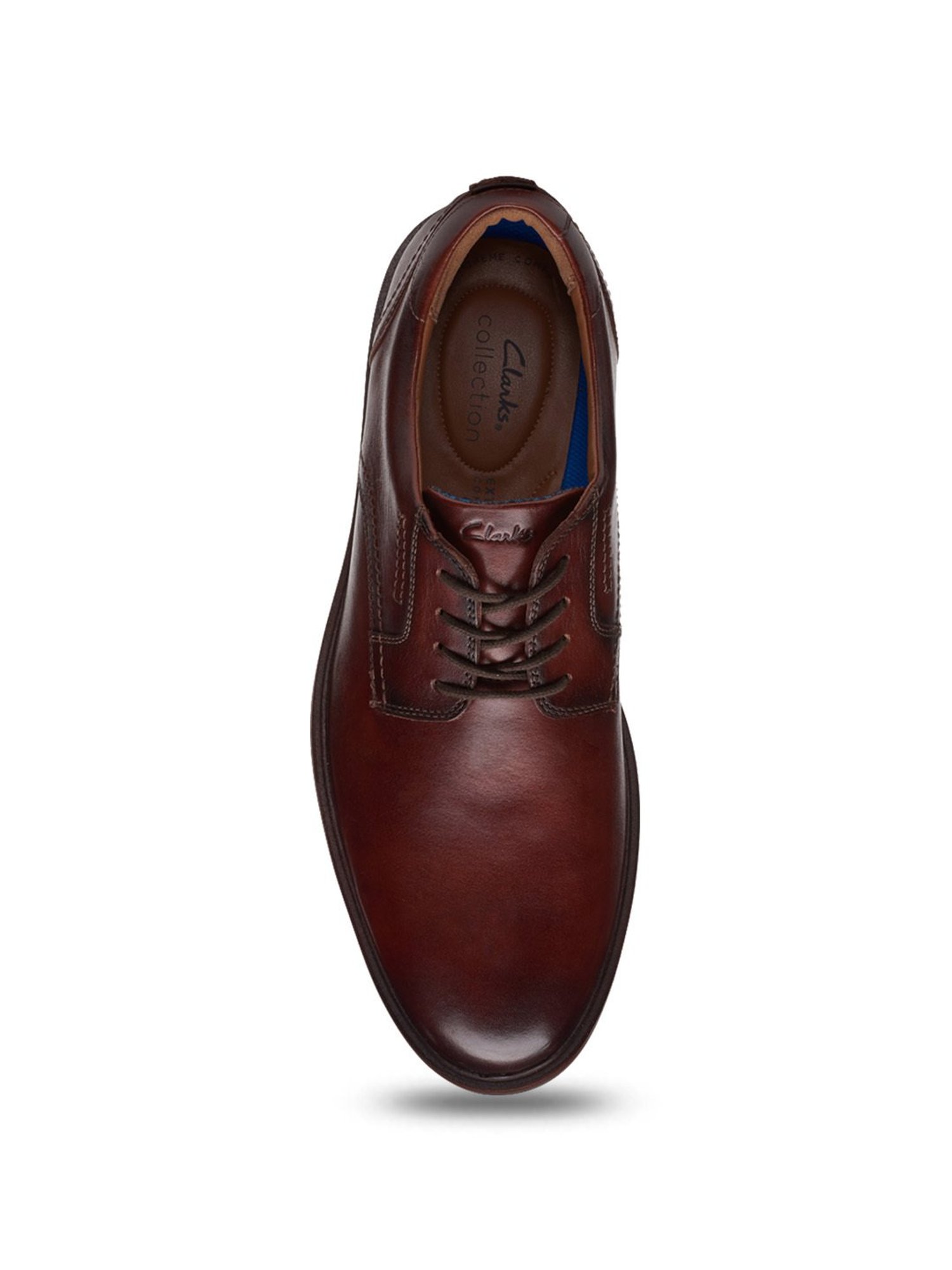 Clarks Men's Malwood Brown Derby Shoes