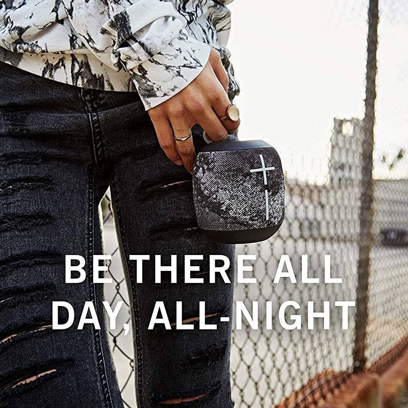 UE WONDERBOOM Portable Waterproof Bluetooth Speaker Wireless Boom Box Bulk Packaging Phantom Black