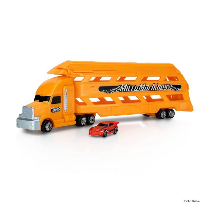Micro Machines Mini Vehicle Hauler - Orange