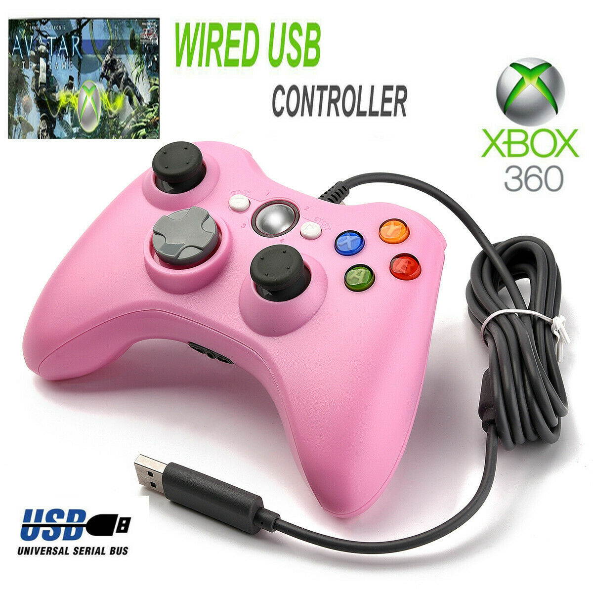 ABLEGRID 4800 mAh Rechargeable Remote Controller Battery Pack for Xbox 360