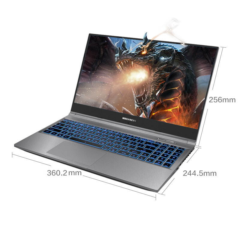 MECHREVO Gaming Notebook AMD R5-4600H 16G DDR4 512G SSD GTX1650 TI 15.6" Screen