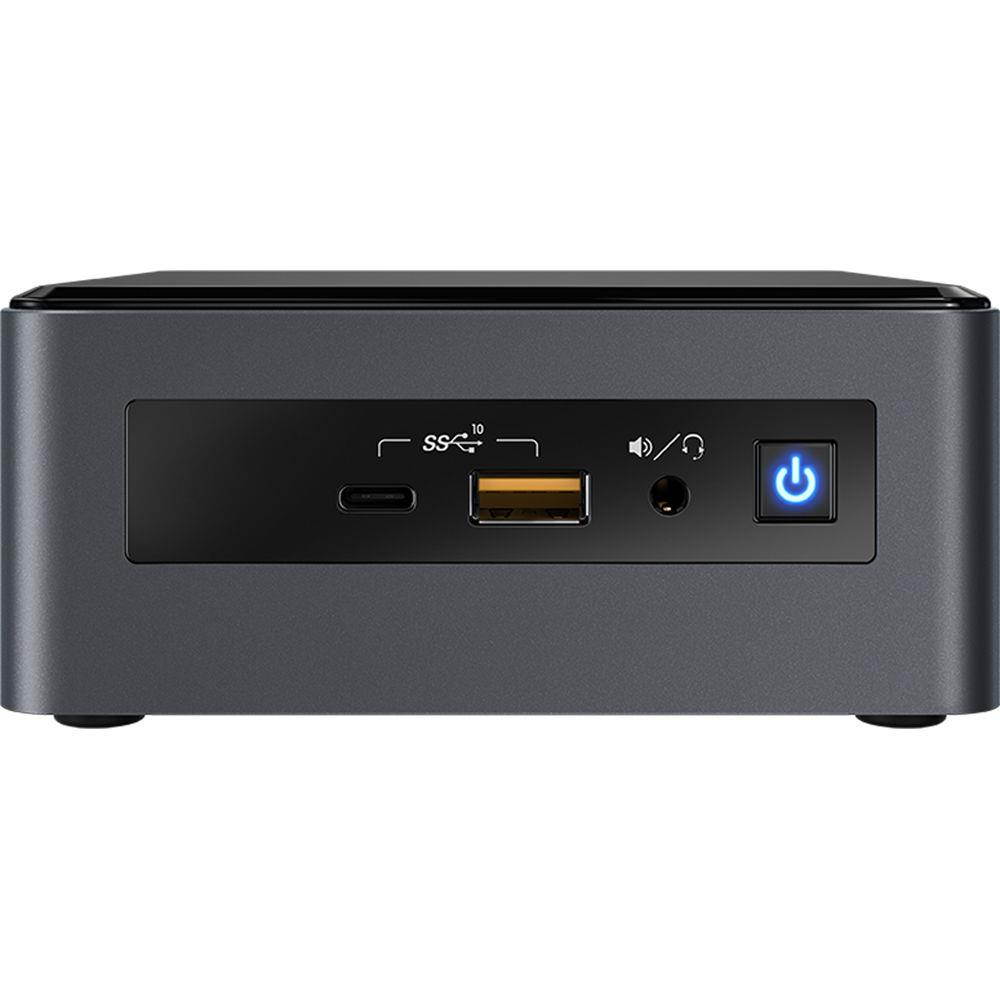 Intel NUC kit BXNUC8I5INHX Home and Business Desktop Black (Intel i5-8265U 4-Core, 8GB RAM, 4TB SATA SSD, AMD Radeon 540X, Wifi, Bluetooth, 2xUSB 3.1, 1xHDMI, 1 mini Display Port, SD Card, Win 10 Pro)
